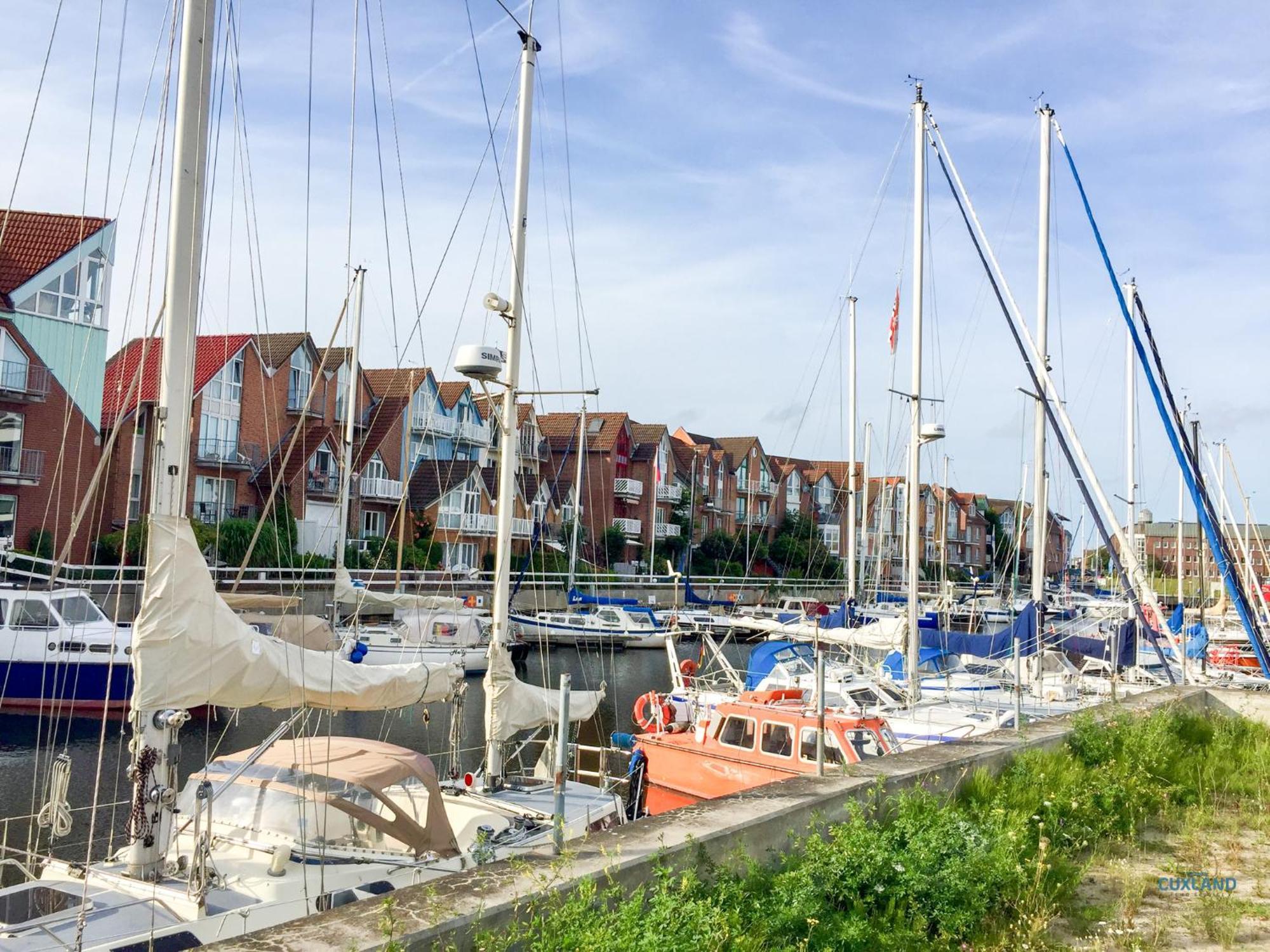 Urlaub Direkt In Der City Marina Куксгафен Екстер'єр фото